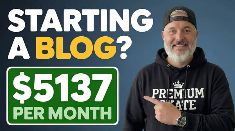 How to Start a Blog That Actually Makes Money (Lessons from My $500K+ Journey) [2025]