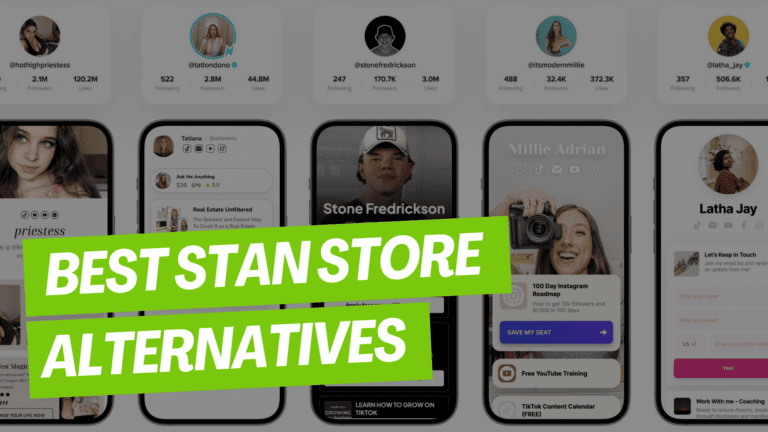 12 Best Stan Store Alternatives for Digital Creators [2024]