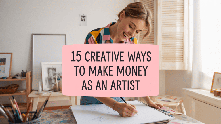 16 Creative Ways to Make Money as an Artist (That Actually Pay the Bills) [2025]