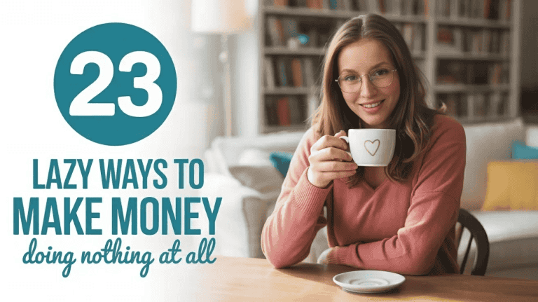 23 Lazy Ways to Make Money Doing Nothing [2025]