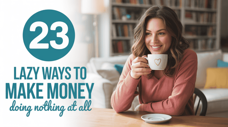 23 Lazy Ways to Make Money Doing Nothing [2025]