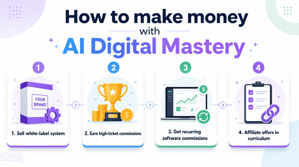 how to make money with AI Digital Mastery