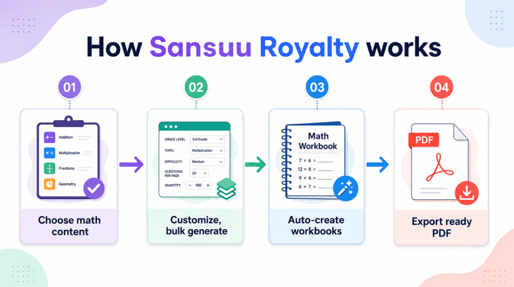 how does sansuu royalty work